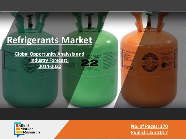 Allied Reports Refrigerants Market