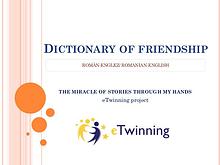 Dictionary of friendship