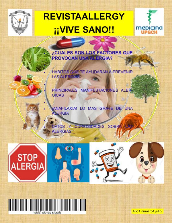 REVISTAALLERGY  ¡¡VIVE SANO!! REVISTA TERMINADA ABADIA GARCIA FABIAN pdf