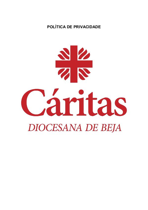 Politica de privacidade Politica de privacidade_Caritas_Beja