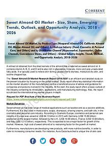 Sweet Almond Oil Market Analysis by Current Status and Future Growth