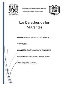 Derechos de los migrantes