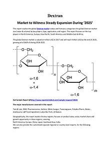 Dextran Market to Witness Steady Expansion During ‘2025’