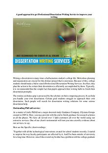 Terrific Benefits of Dissertation Writing Service Reviews