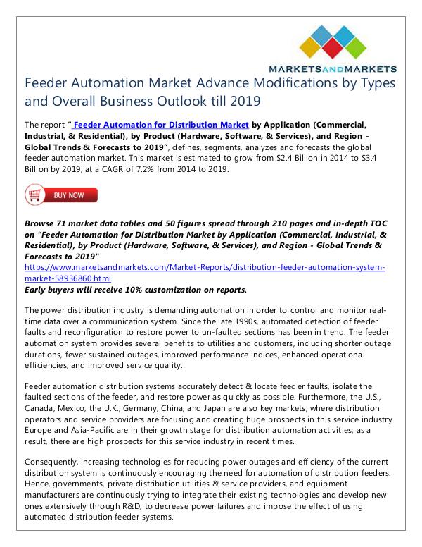 Energy and Power Feeder Automation Market