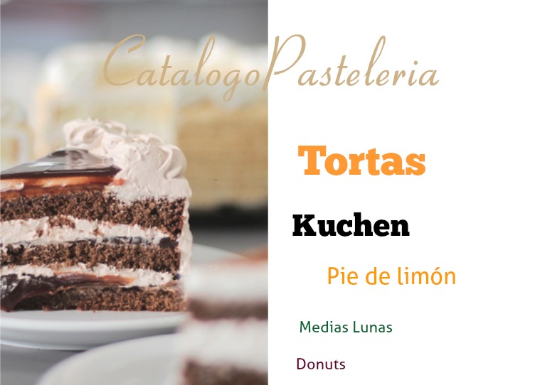 Tortas Pasteleria