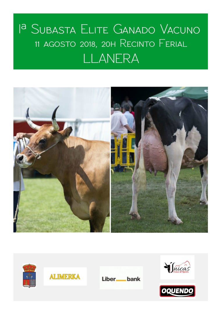 Subasta Élite Llanera Subasta de Elite de Ganado Vacuno de Llanera