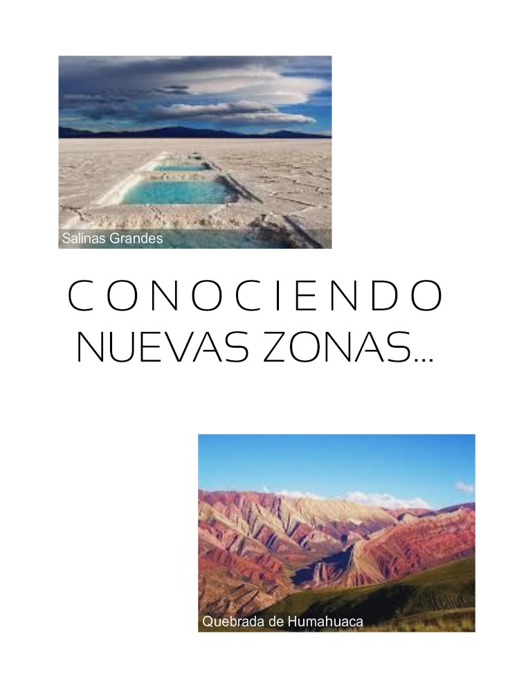 CONOCIENDO NUEVAS ZONAS... TURISMO DE SALTA Y JUJUY