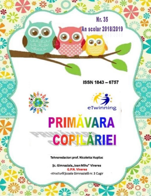 Primavara copilariei Nr 35 Primavara copilariei  NR 35