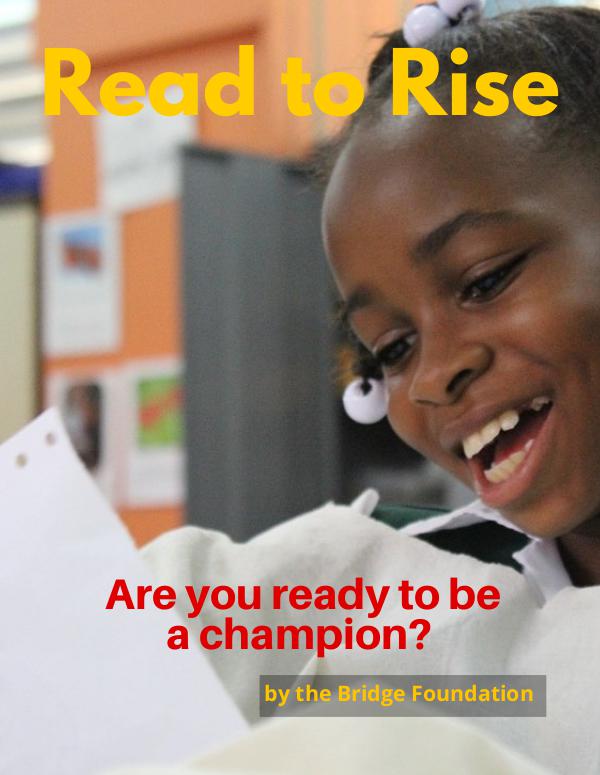 Bridge Foundation Newsletter Read to Rise magazine