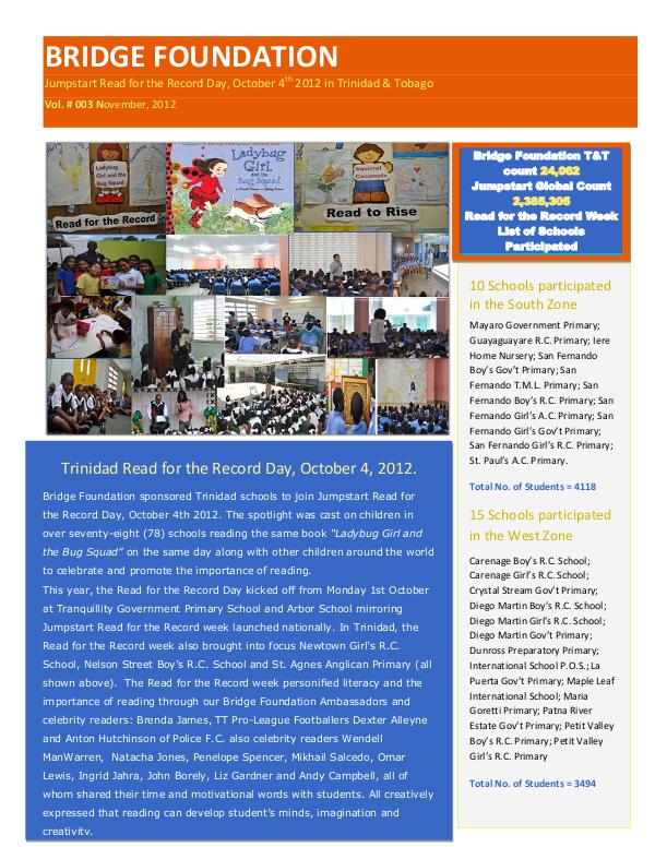 RFR NEWSLETTER,2012