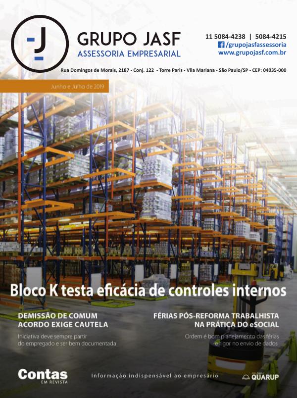 Revista - GRUPO JASF Junho e Julho 2019