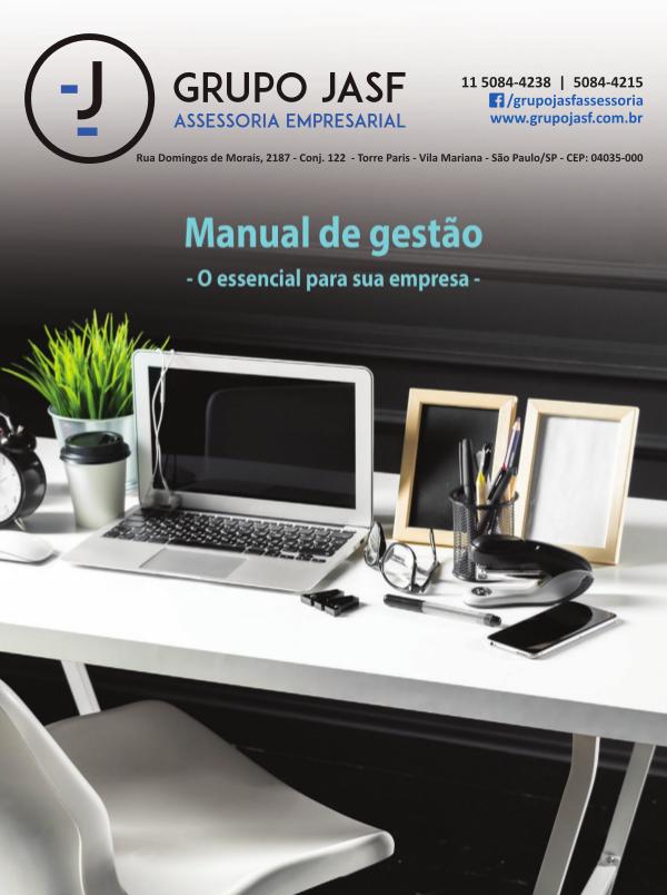 Manual de gestão - O essencial para sua empresa JASF Contabilidade