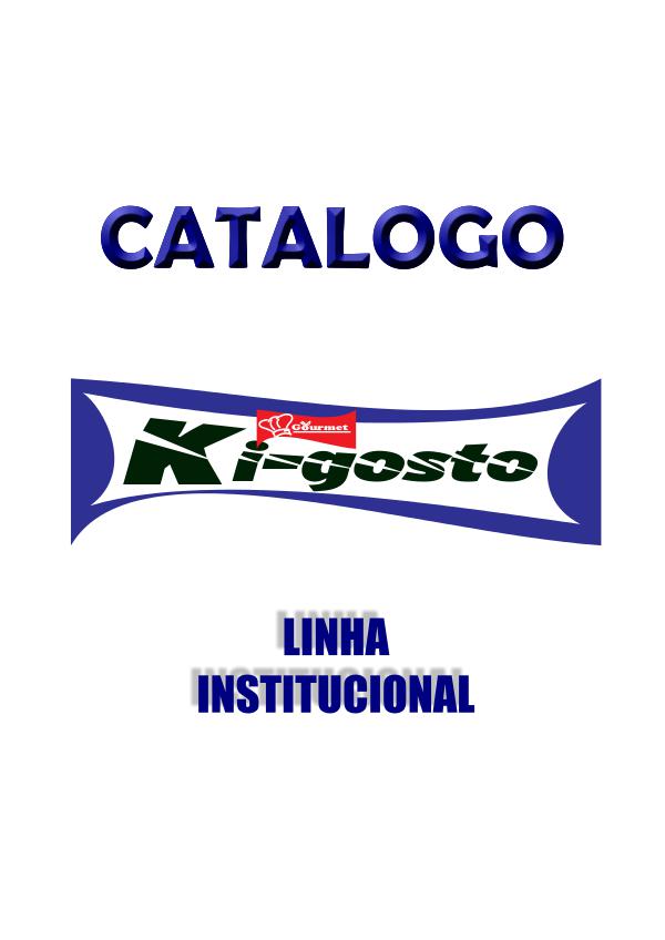 CATALOGO KI-GOSTO CATALOGO KI-GOSTO GRANDE