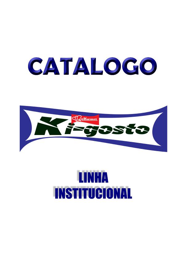 CATALOGO KI-GOSTO 2018 CATALOGO KI-GOSTO GRANDE