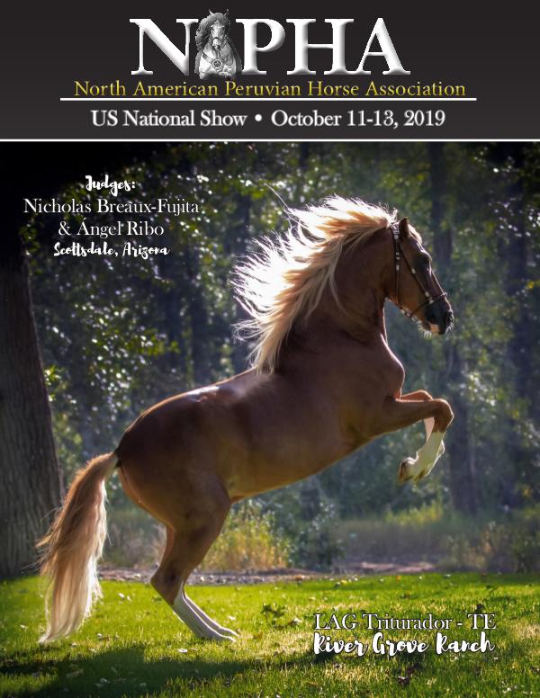 2019 NAPHA US National Show Program 2019 NAPHA Program digital