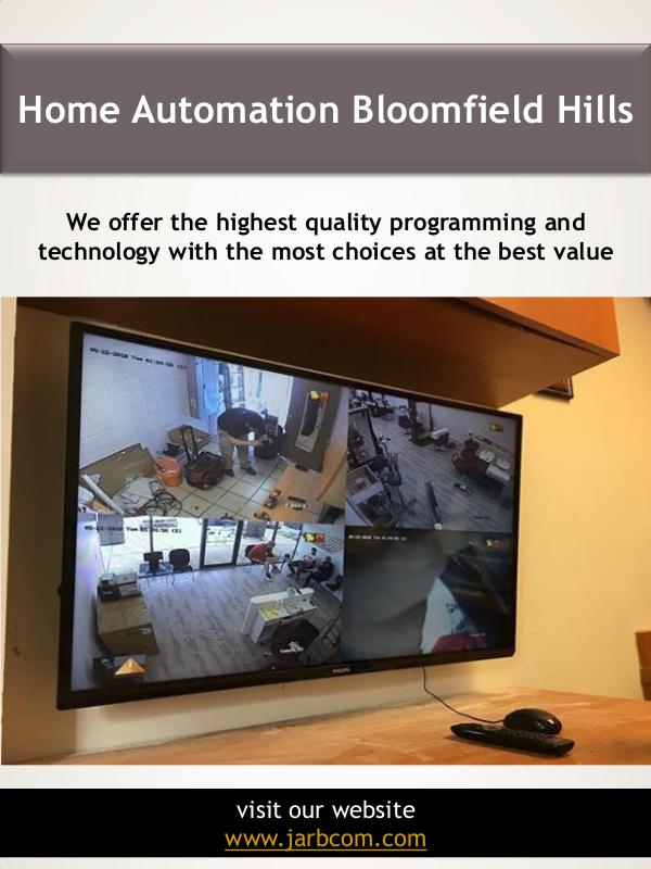 Home Automation Near Me Home Automation Bloomfield Hills | Call - 1-800-36