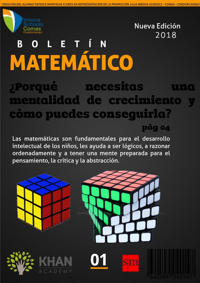 BOLETÍN INFORMATIVO MATEMÁTICO BOLETÍN MATEMÁTICO