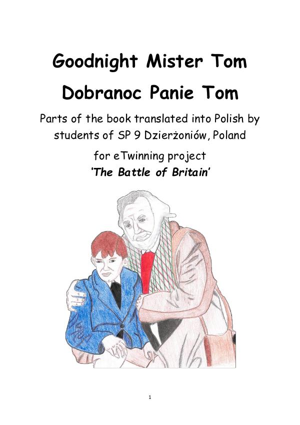 Goodnight Mister Tom Polish translation Goodnight Mister Tom in Polish chapters 8 & 9