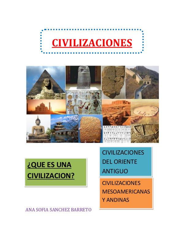 LAS CIVILIZACIONES CIVILIZACIONES