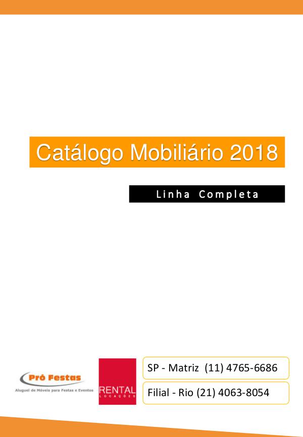 Catálogo 2018 Rental Profestas out.2018