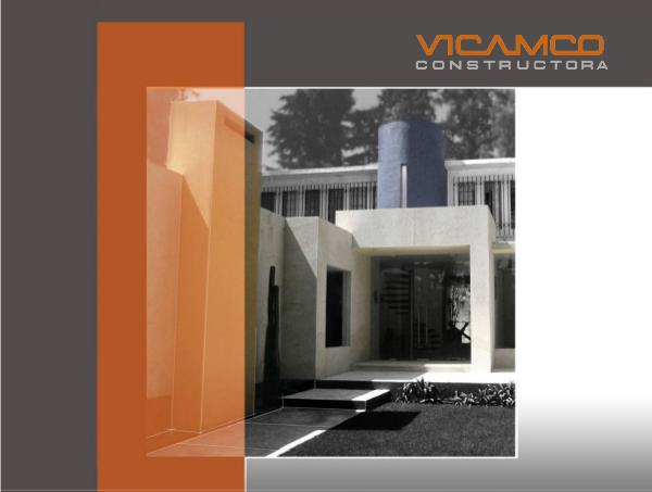 PORTAFOLIO - VICAMCO CONSTRUCTORA PORTAFOLIO VICAMCO