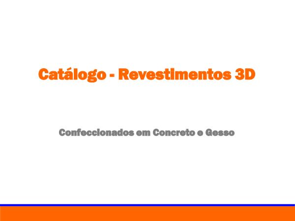 Catálogo Revestimentos Catálogo - Revestimentos lojas v1