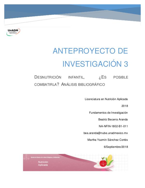 Mi primera revista. Anteproyecto de Investigación. FIN_U5_EA_BEBA_anteproyectodeinvestigacion4