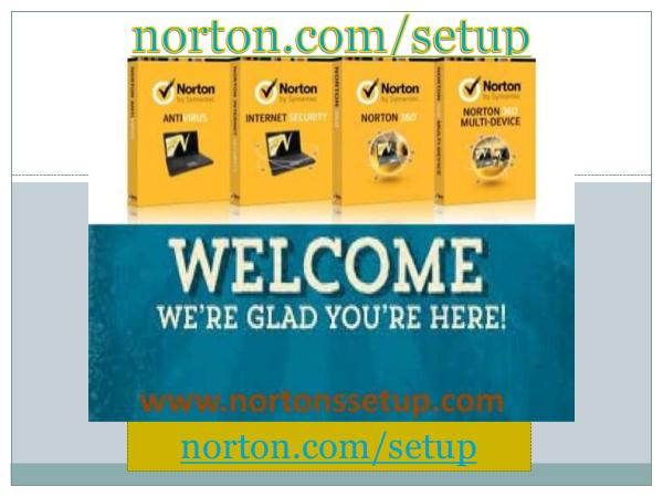 norton.com/setup - Download, Install, And Activate