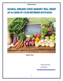 Global Organic Food Market Will Grow at a CAGR of 15.5% to 2025