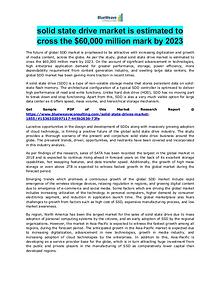 solid state drive market is estimated to cross the $60,000 million