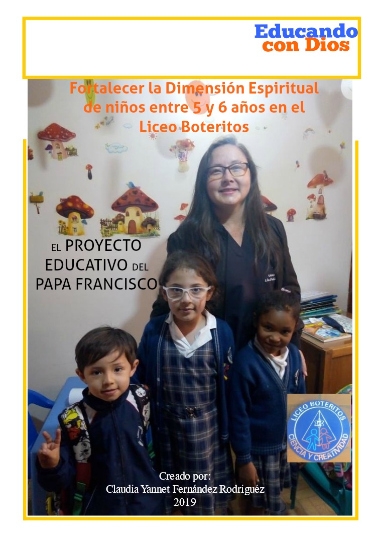 Educando con Dios N° 1 Fortalecer la Dimensión Espiritual de los niños