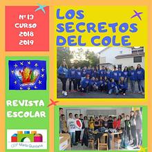 REVISTA ESCOLAR "Los Secretos del Cole 2018-2019l"