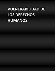 Vulnerabilidad de los derechos humanos