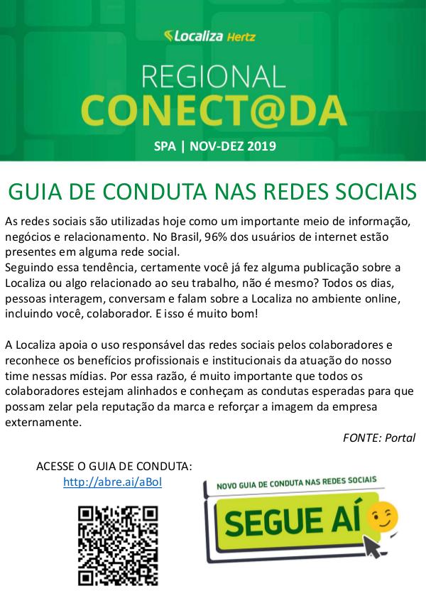 REVISTA REGIONAL CONECT@DA | SPA - Dezembro 2019 REVISTA REGIONAL CONECT@DA | SPA - Dezembro 2019