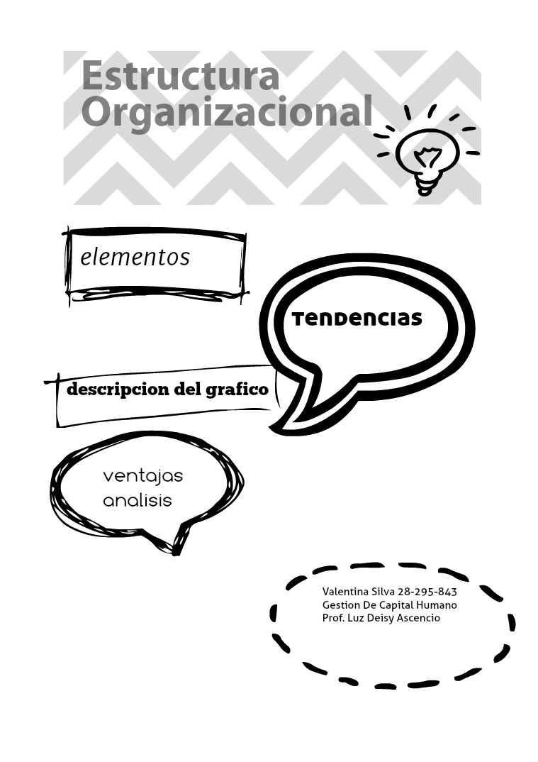 estructura organizacional gestion de capital humano