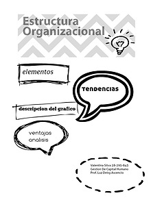 estructura organizacional