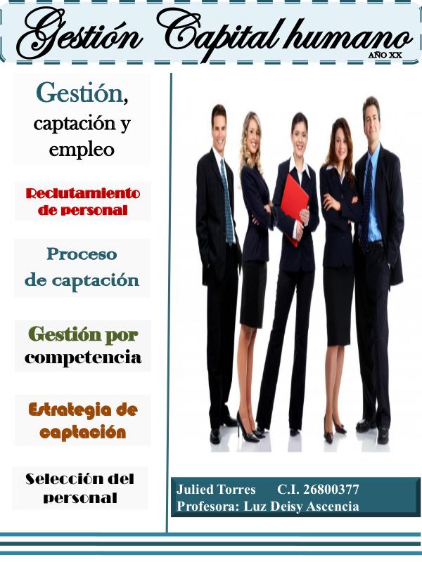 Gestión del Capital humano Revista Gestión capital humano