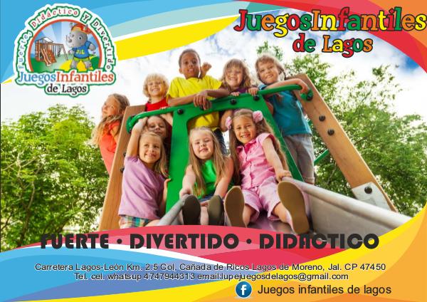 juegos infantiles catalogo MODULARES PRECIOS