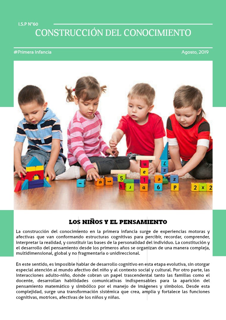 Desarrollo del niño Desarrollo del conocimiento