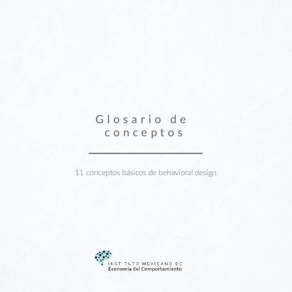 Glosario de conceptos