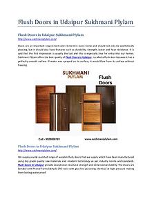 Flush Doors in Udaipur Sukhmani Plylam