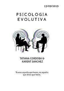 PSICOLOGÍA EVOLUTIVA