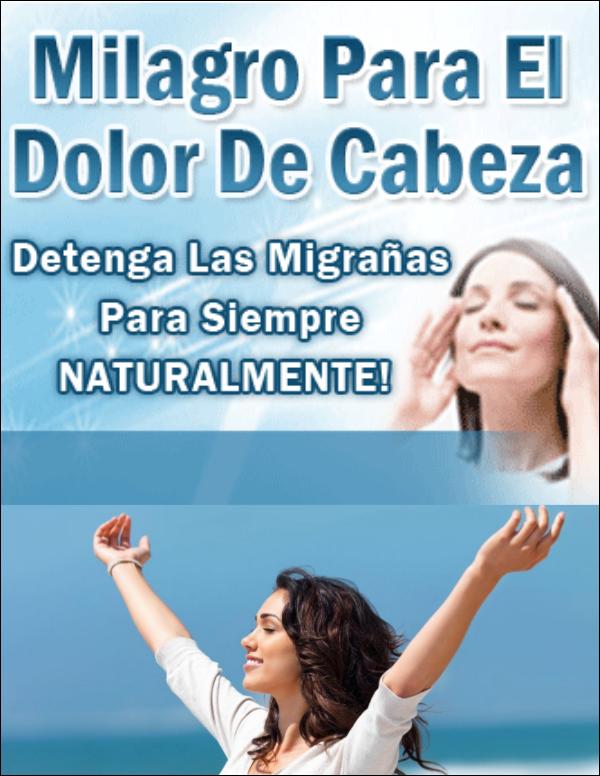 Milagro Para El Dolor De Cabeza PDF Migraña Libro Gratis Descargar Milagro Para El Dolor De Cabeza Avis