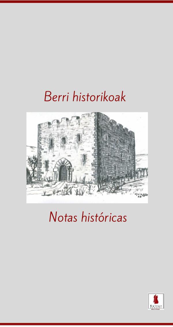 Tokiko bilduma / Colección local Berri historikoak / Notas históricas