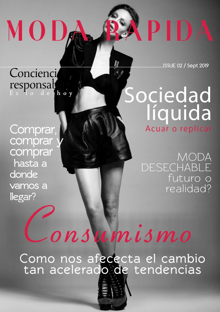 MODA Y CONSUMISMO Pensamiento consciente