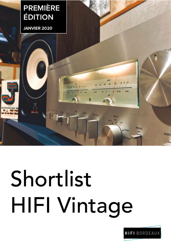 HIFI Vintage Shortlist vintage - Bordeaux