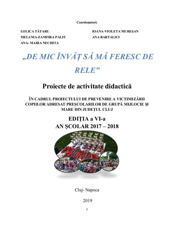 De mic învăț să mă feresc de rele proiecte didactice De mic invat proiecte didactice