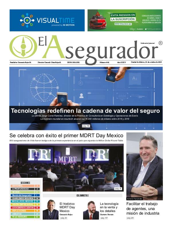 El Asegurador Octubre 31, 2019.