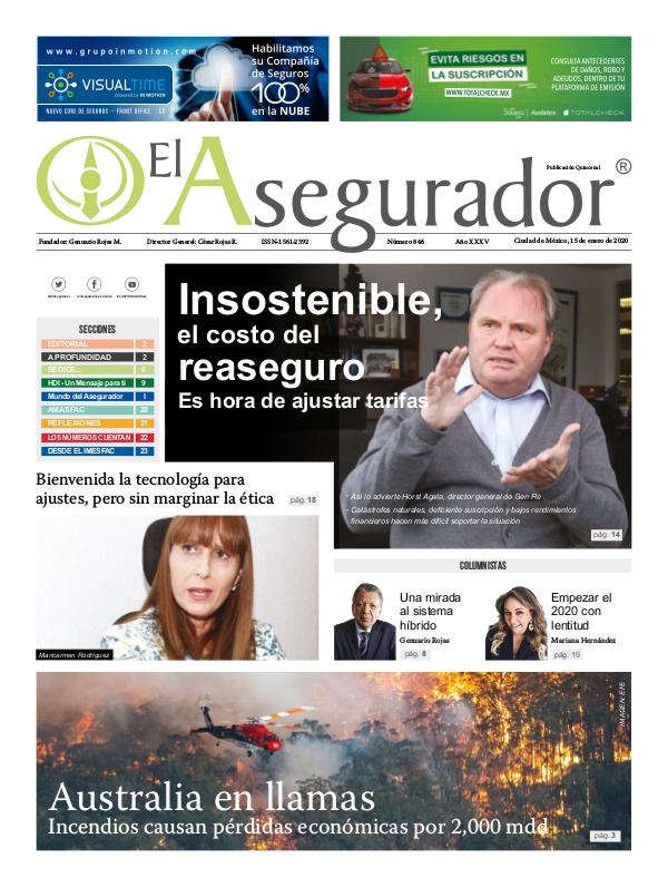 El Asegurador Enero 15, 2020.